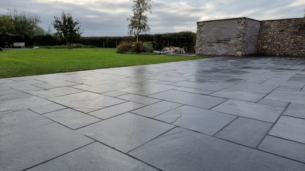 New Porcelain Patio